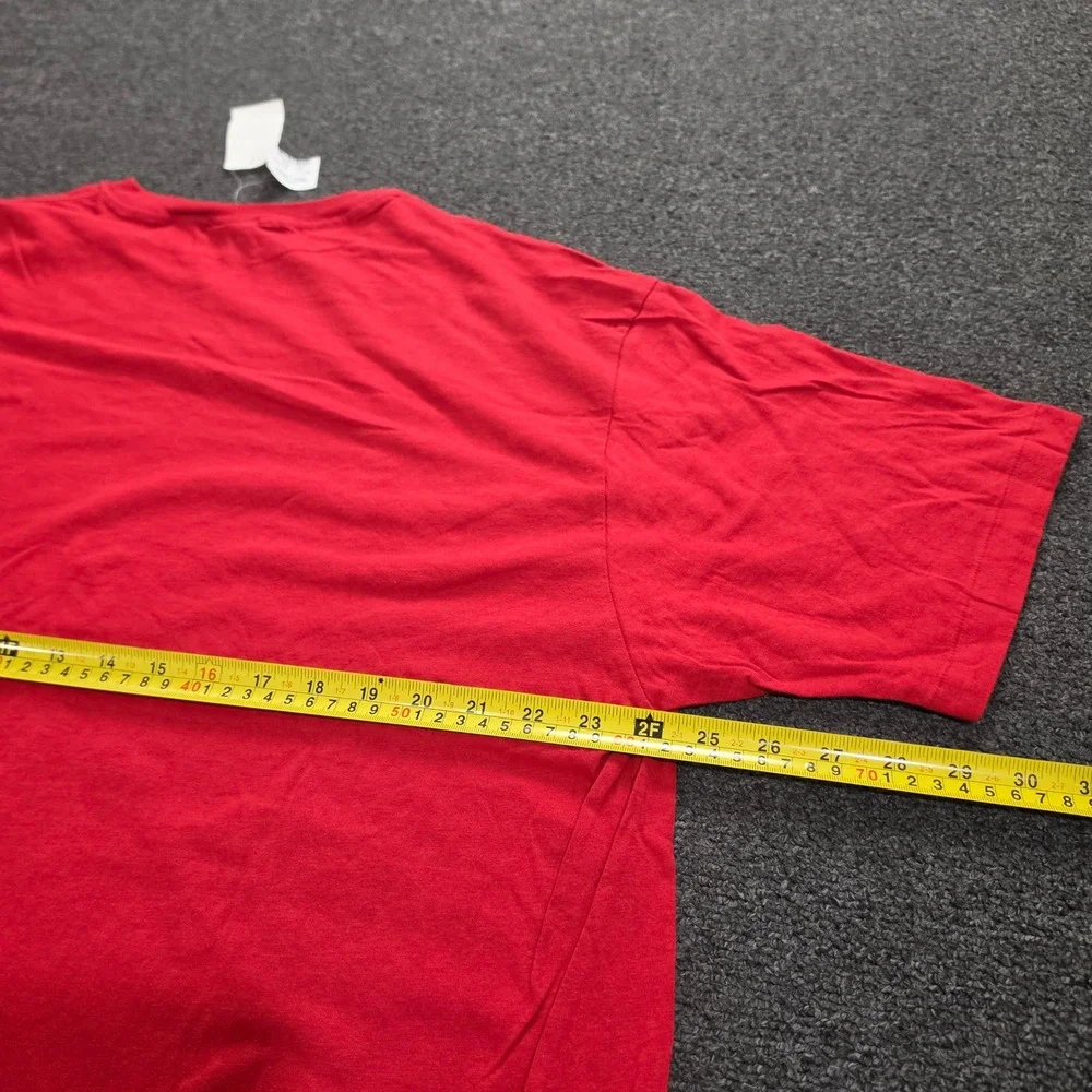 Vintage Polo Ralph Lauren Pocket T-Shirt Mens XL Red Single Stitch Made In USA